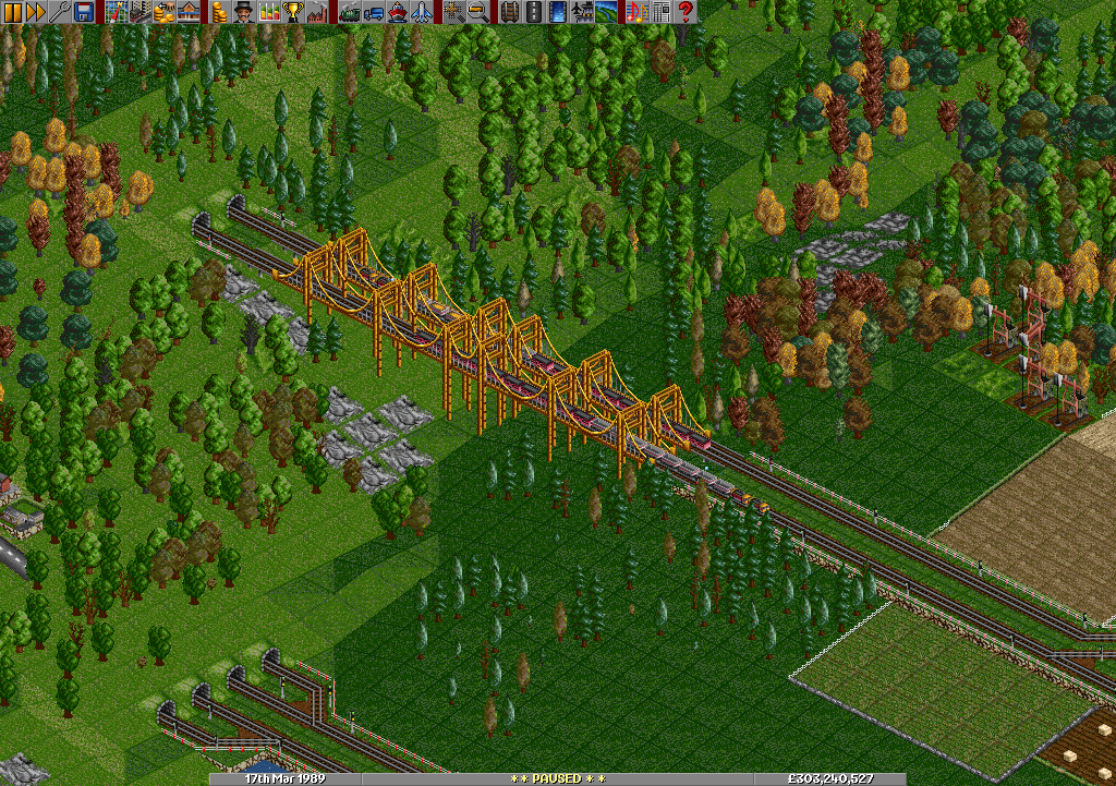 Bridges can now span deep valleys, which makes many more and more realistic scenarios possible.