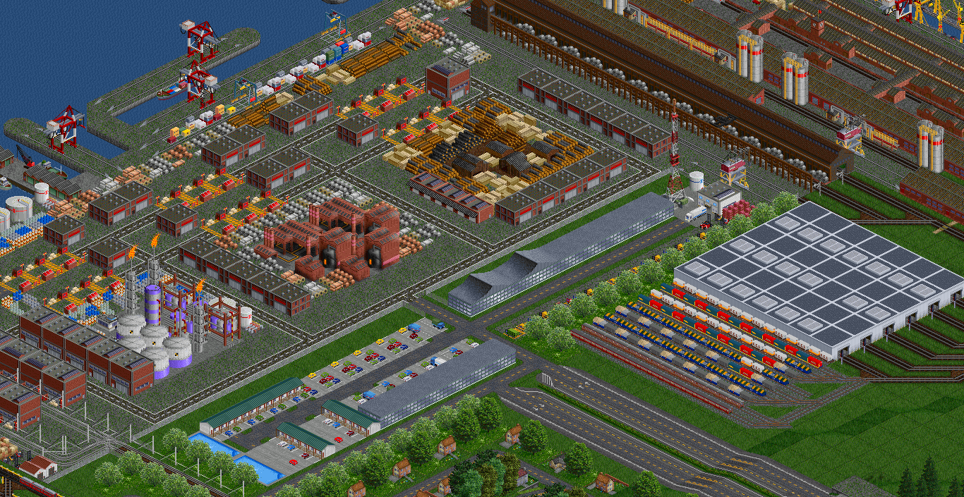 OpenTTD x64 Portable screenshot