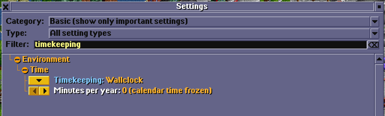 A screenshot of the settings window showing the two new settings.